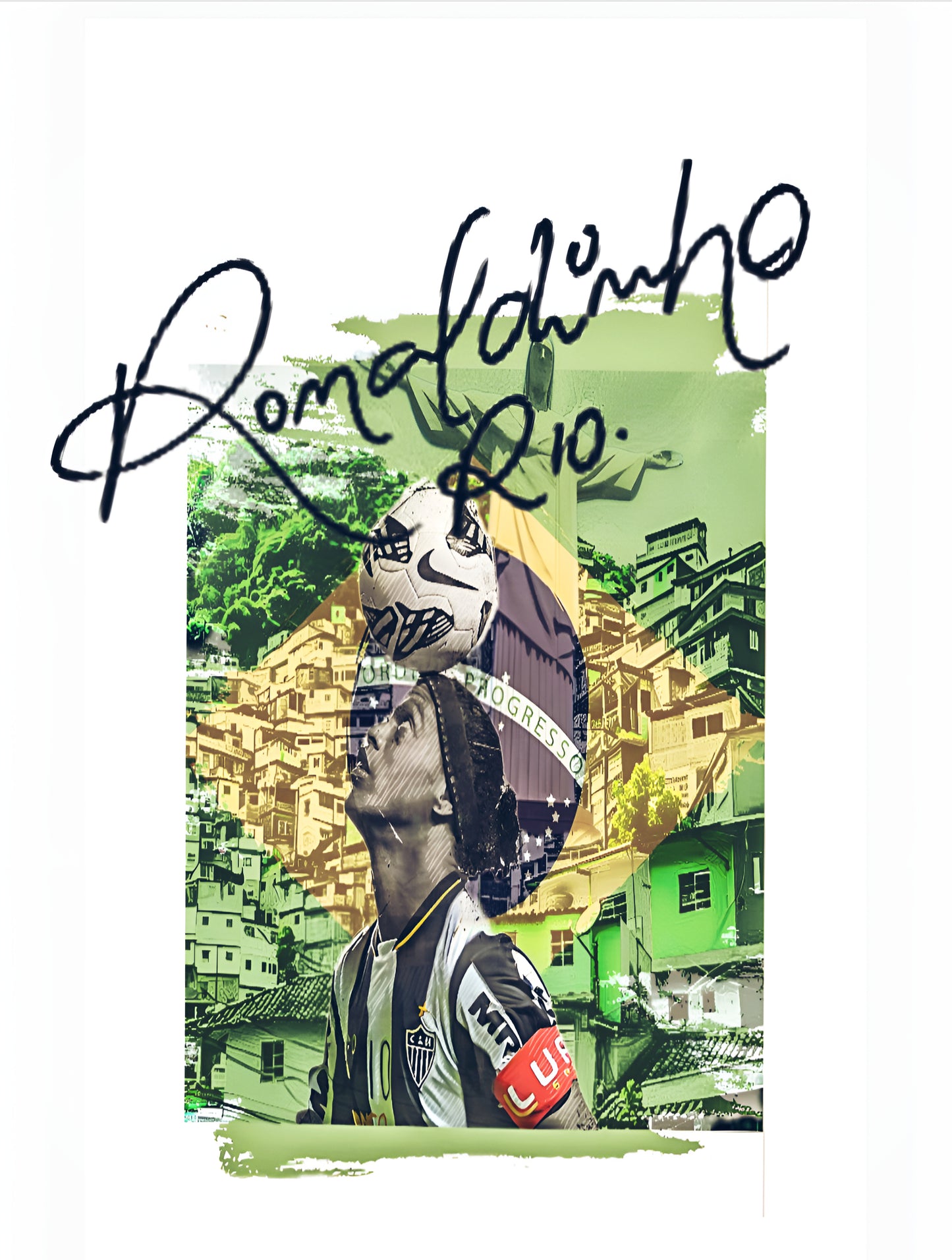 Camiseta ronaldinho brazil